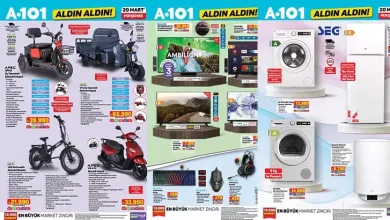 A101 Market 20 Mart Perşembe Günü Aldın Aldın Aktuel Kataloğu Yayımlandı
