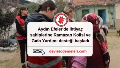 Aydın Efeler'de İhtiyaç sahiplerine Ramazan Kolisi ve Gıda Yardımı desteği başladı