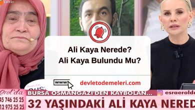 Esra Erol'da Ali Kaya Bulundu Mu? Kimdir? Tiktok İnstagram hesabı