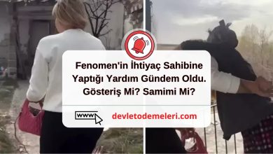 Fenomen'in İhtiyaç Sahibine Yaptığı Yardım Gündem Oldu. Gösteriş Mi? Samimi Mi?