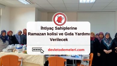 İhtiyaç Sahiplerine Ramazan kolisi ve Gıda Yardımı Verilecek