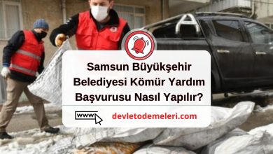 Samsun Büyükşehir Belediyesi Kömür Yardım Başvurusu Nasıl Yapılır?