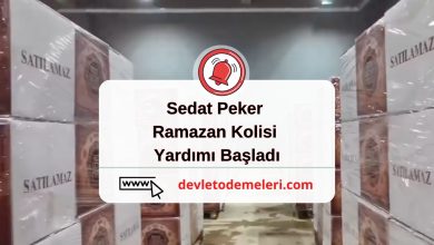 Sedat Peker Ramazan Kolisi Yardımı Başladı. Başvuru Nasıl Yapılıyor?