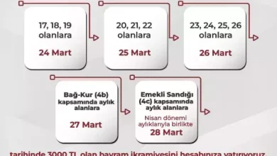 emekli bayram ikramiyesi