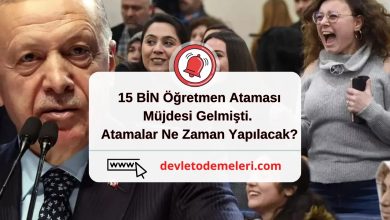15 BİN Öğretmen Ataması Müjdesi Gelmişti. Atamalar Ne Zaman Yapılacak?