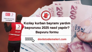 Kızılay kurban bayramı yardım başvurusu 2025 nasıl yapılır? Başvuru formu