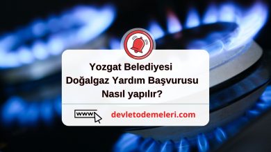 Yozgat Belediyesi Doğalgaz Yardım Başvurusu nasıl yapılır?