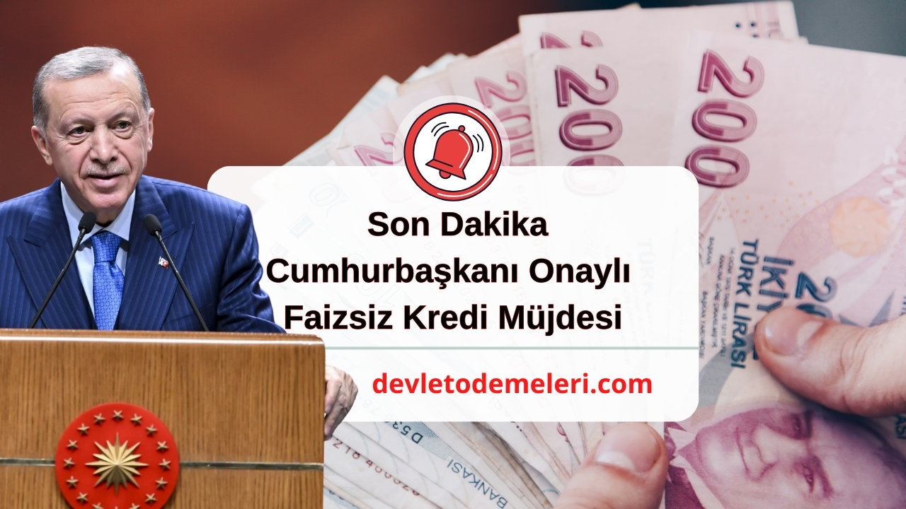 Son Dakika: Cumhurbaşkanı Onaylı Faizsiz Kredi Müjdesi! Halkbank 300 Bin TL Veriyor! Kaçırmayın!