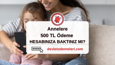 Annelerin Hesaplarına Yarın Para Gönderilecek. Ibanlarınızı kontrol etmeyi unutmayın