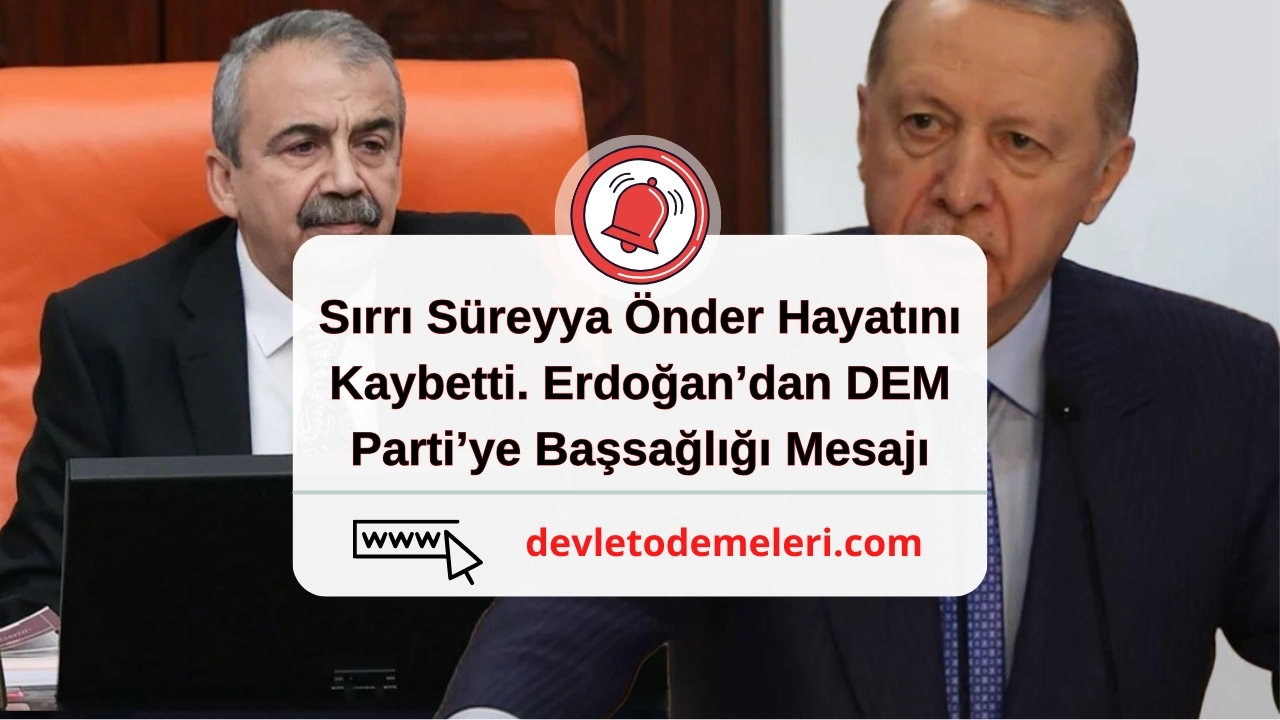 Sırrı Süreyya Önder Hayatını Kaybetti