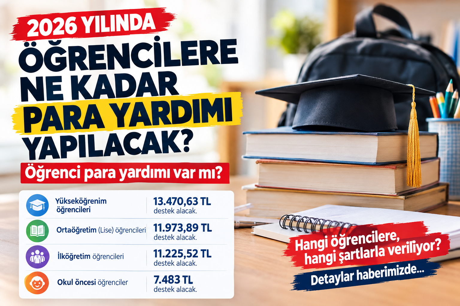 2026 Öğrenci Yardımları Rehberi